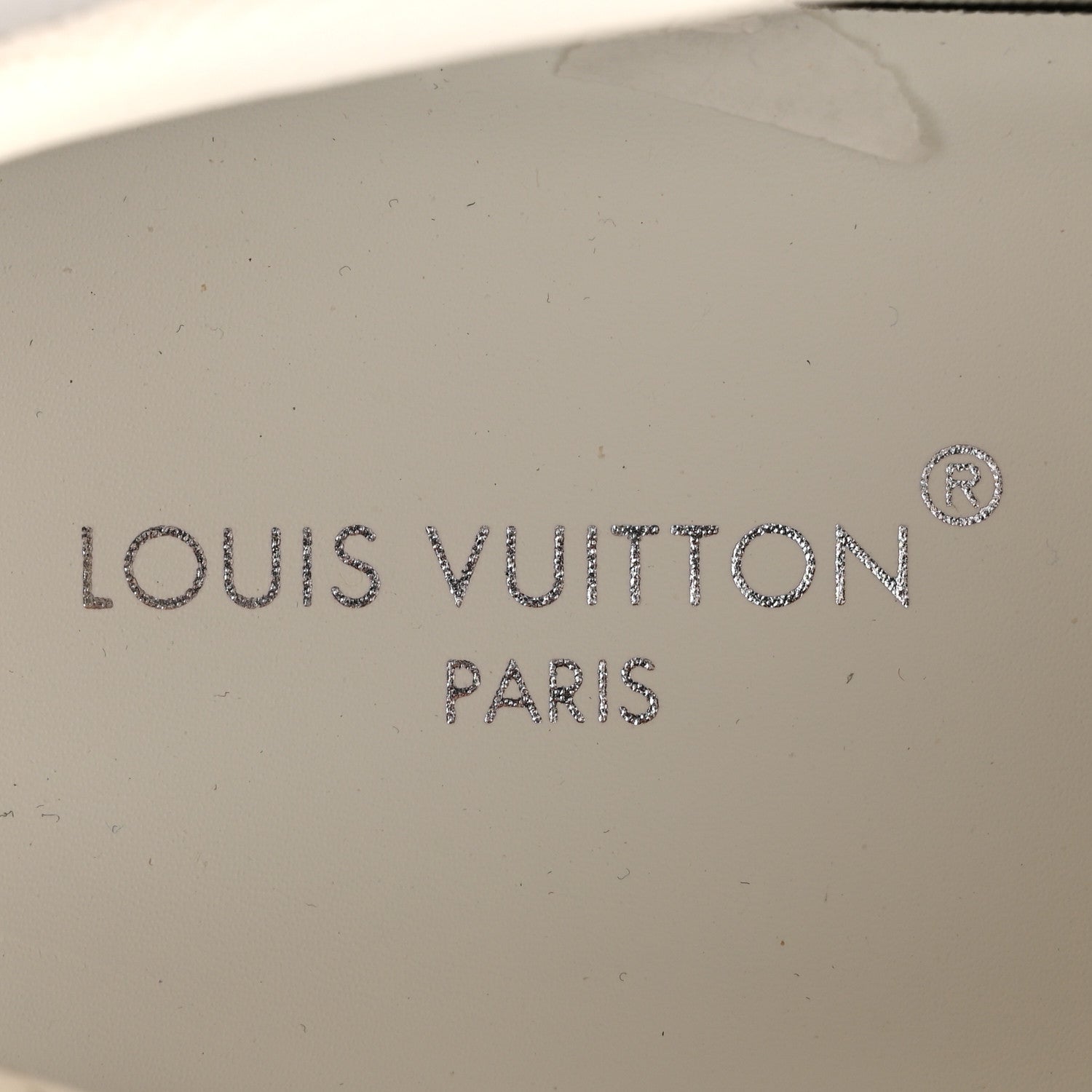 Louis Vuitton Suede Calfskin LV Rush Sneakers 37.5 White
