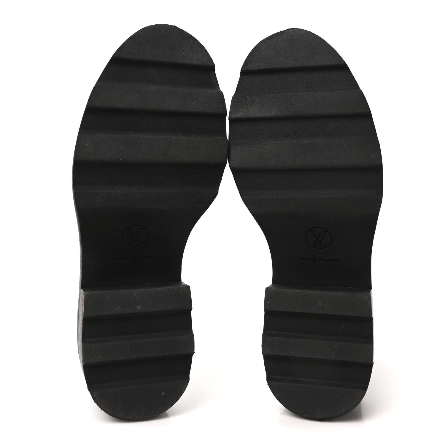 Louis Vuitton Calfskin Monogram Beaubourg Ankle Boots 39.5 Black