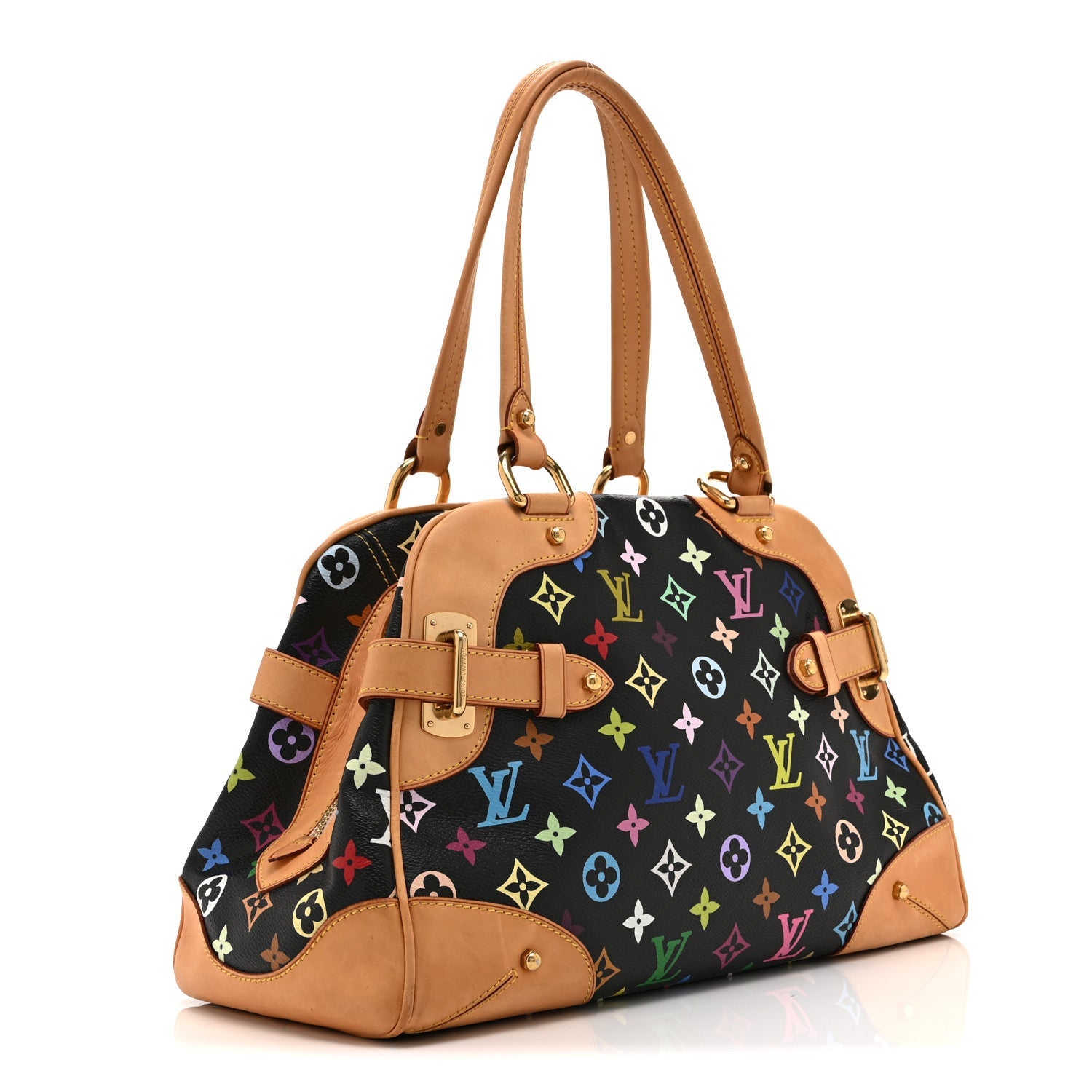 Louis Vuitton Monogram Multicolor Claudia Black
