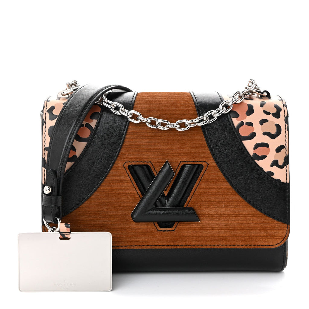 Louis Vuitton Calfskin Monogram Wild at Heart Twist Shoulder Bag MM