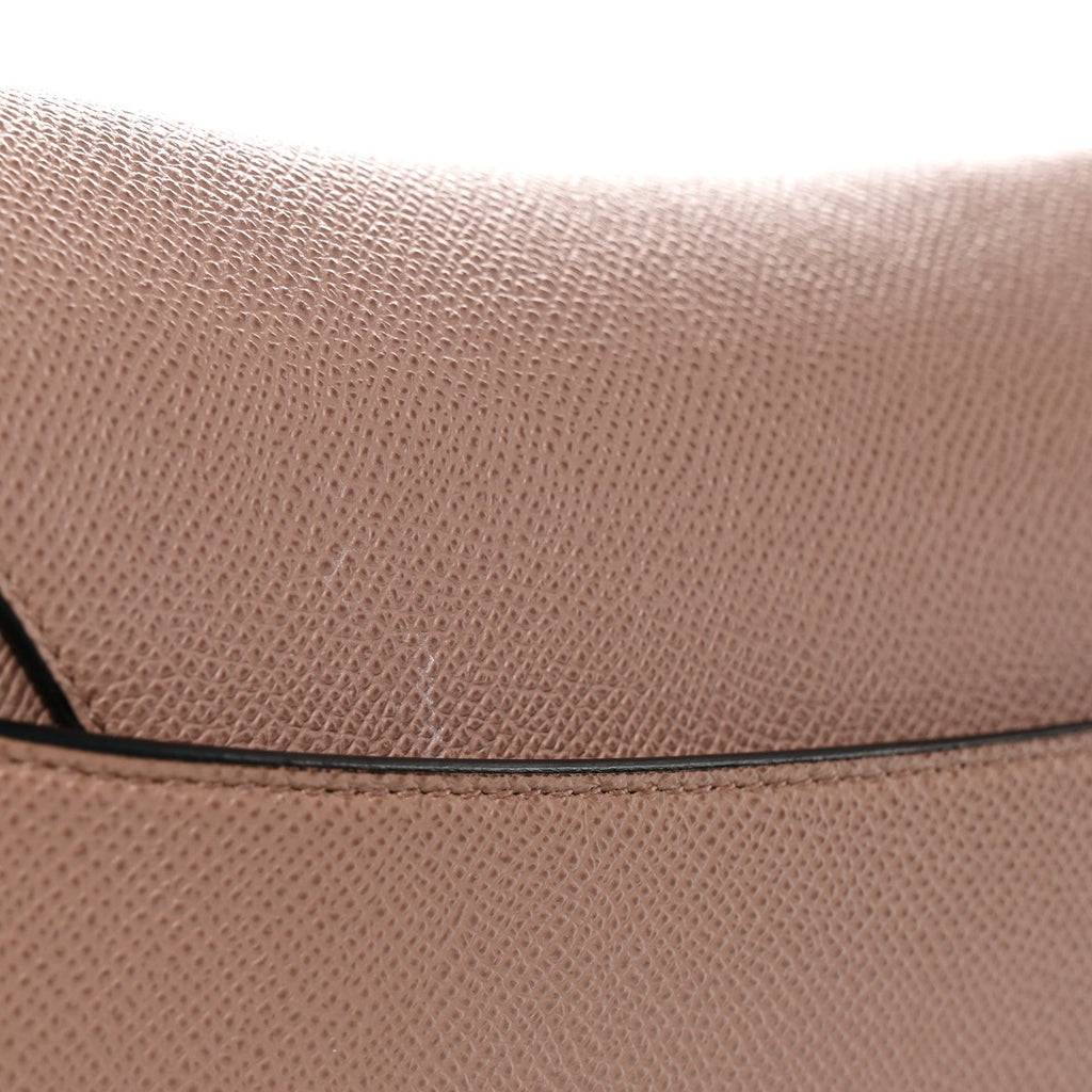 Christian Dior Grained Calfskin Saddle Bag Fard