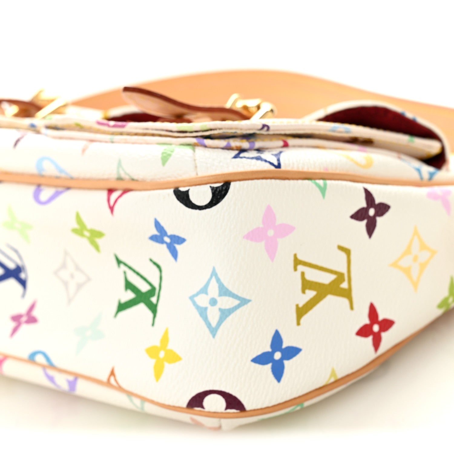 Louis Vuitton Monogram Multicolor Lodge PM White
