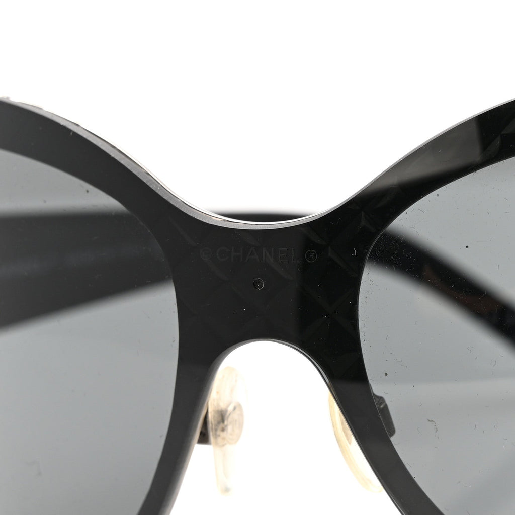 Quilted CC Sunglasses 4165 Black
