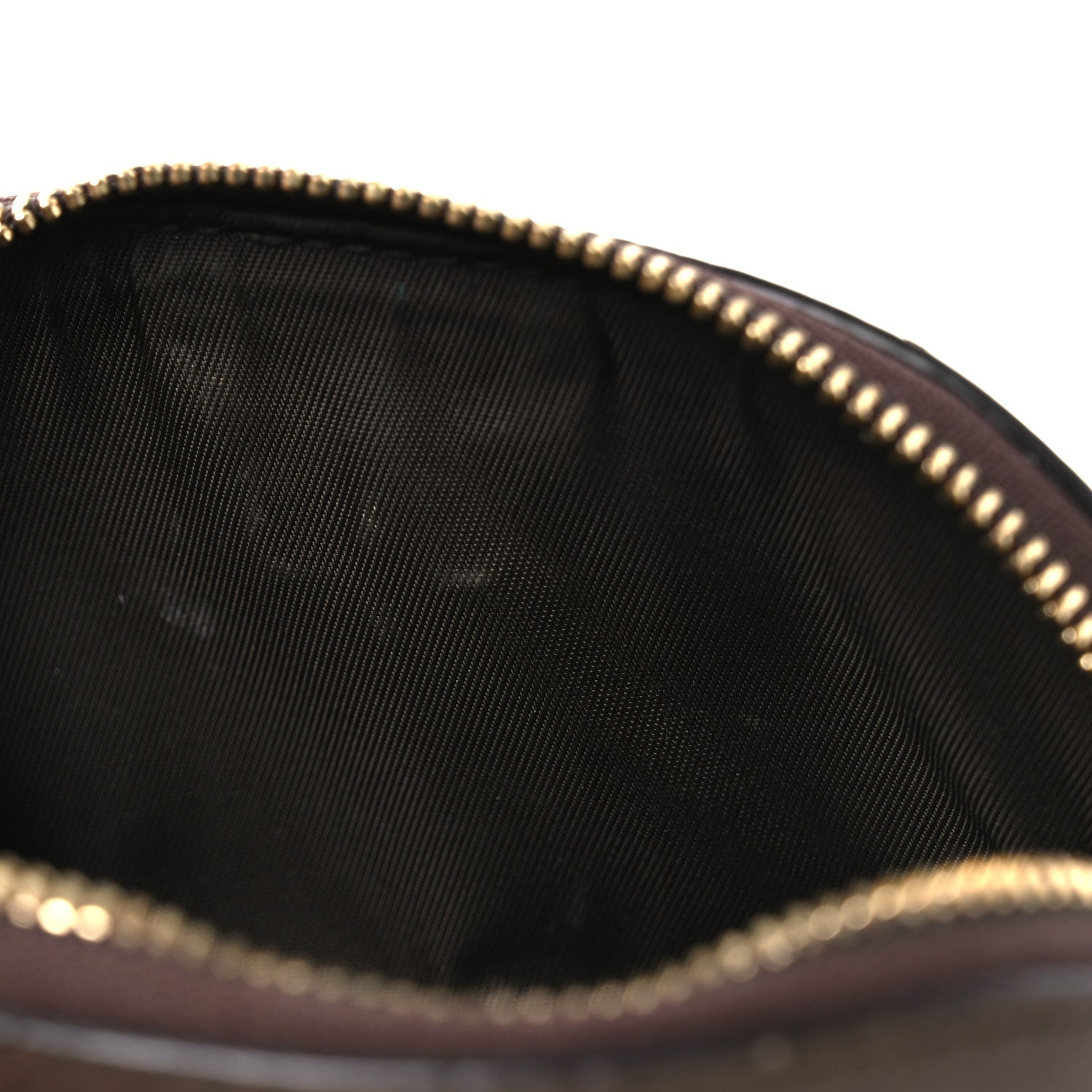 Gucci GG Supreme Monogram Web Ophidia Dome Key Pouch Beige New Acero