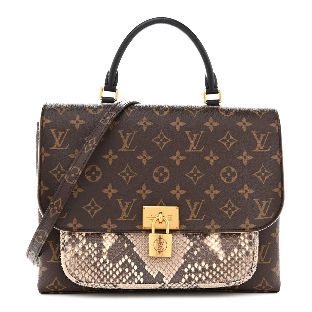 Louis Vuitton Monogram Snakeskin Marignan
