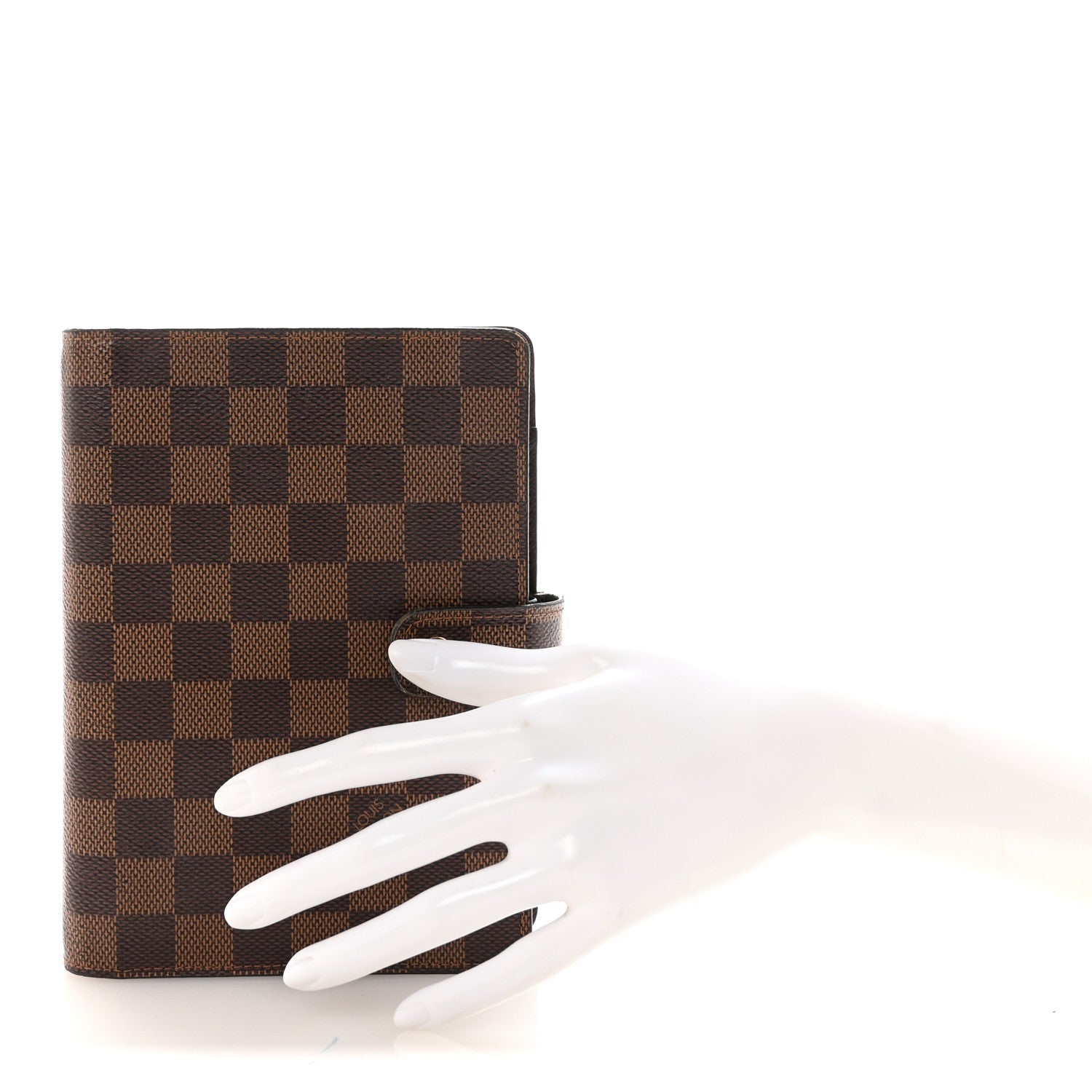 Louis Vuitton Damier Ebene Medium Ring Agenda Cover