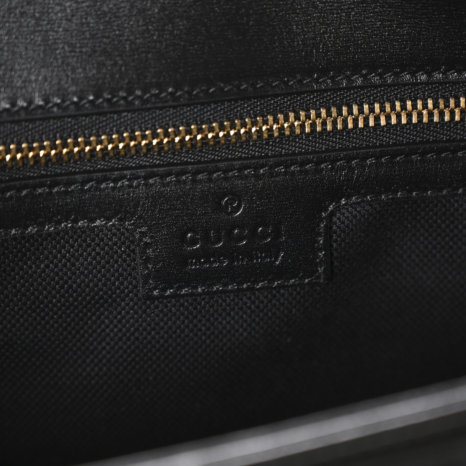 Gucci GG Monogram Small Luce Shoulder Bag Black