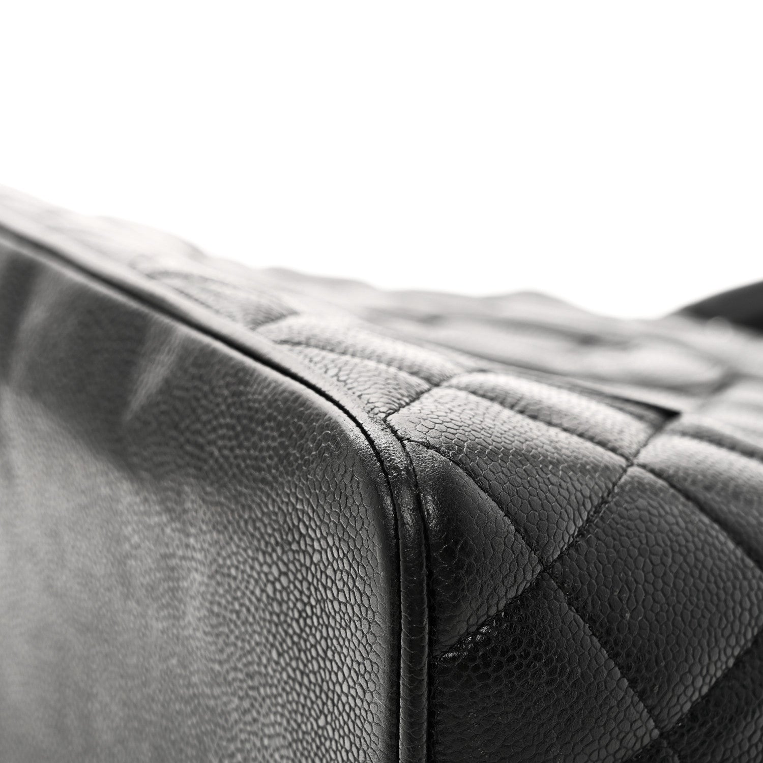 Chanel Caviar Quilted Medallion Tote Black