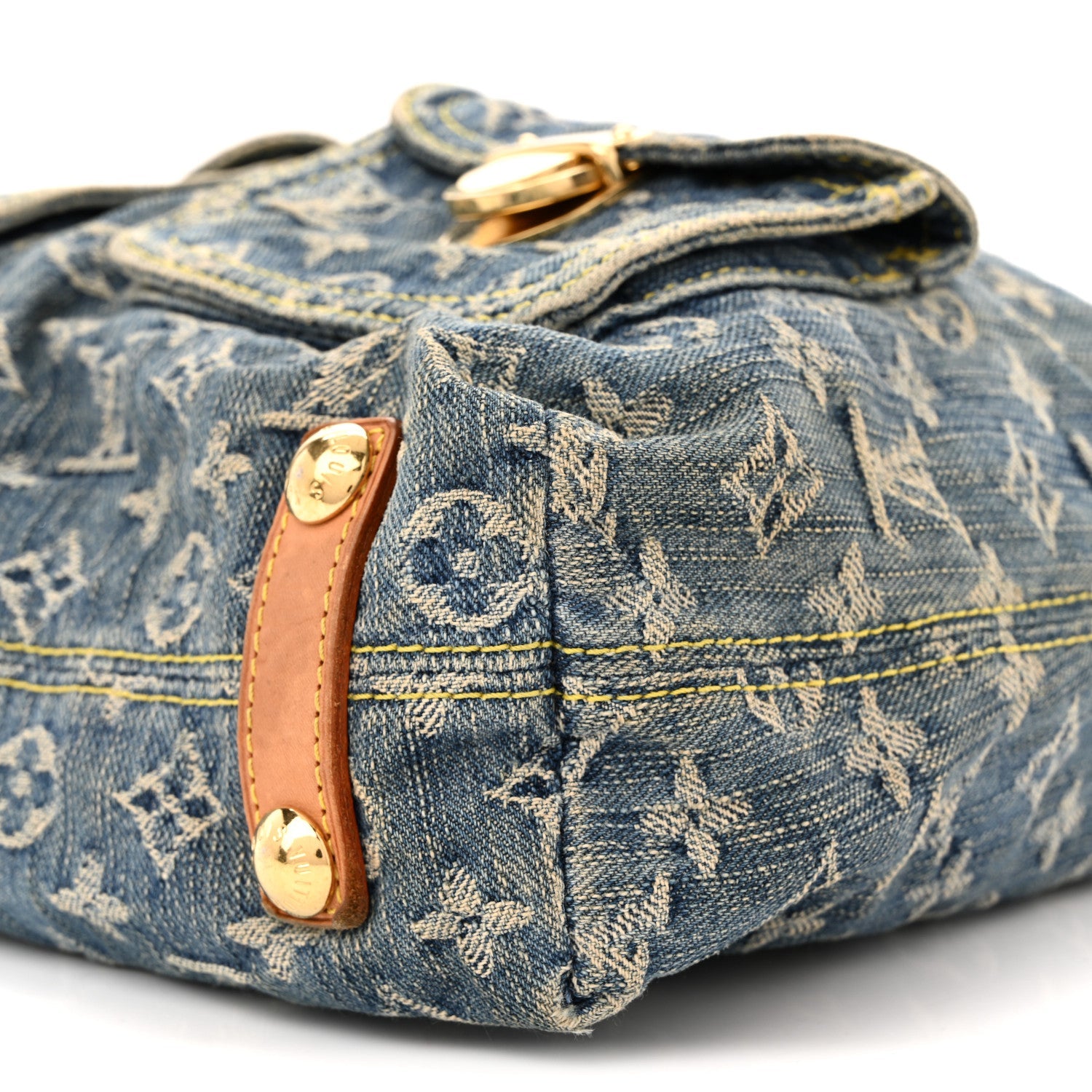 Louis Vuitton Denim Baggy GM Blue