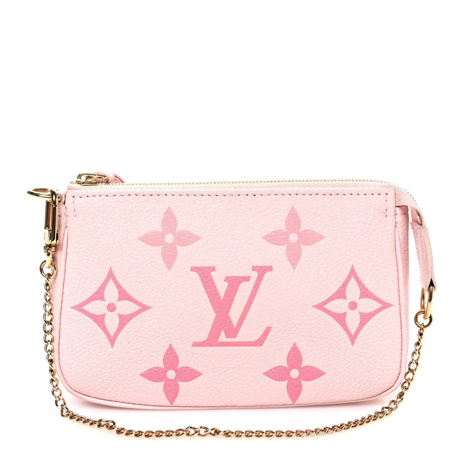 Louis Vuitton Empreinte Monogram Giant By The Pool Mini Pochette Accessories Bouton De Rose