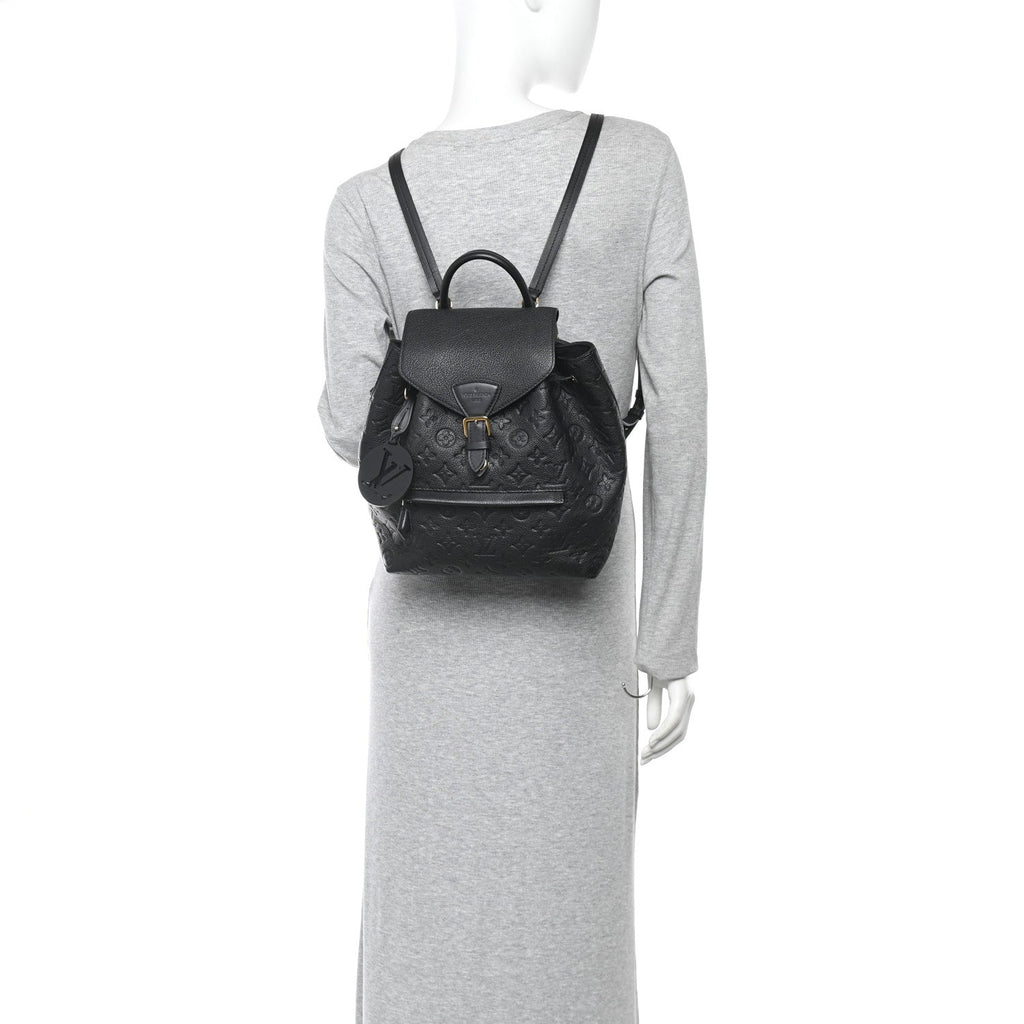 Louis Vuitton Empreinte Montsouris NM Backpack Black