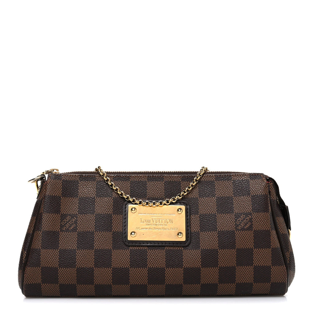 Louis Vuitton Damier Ebene Eva Clutch