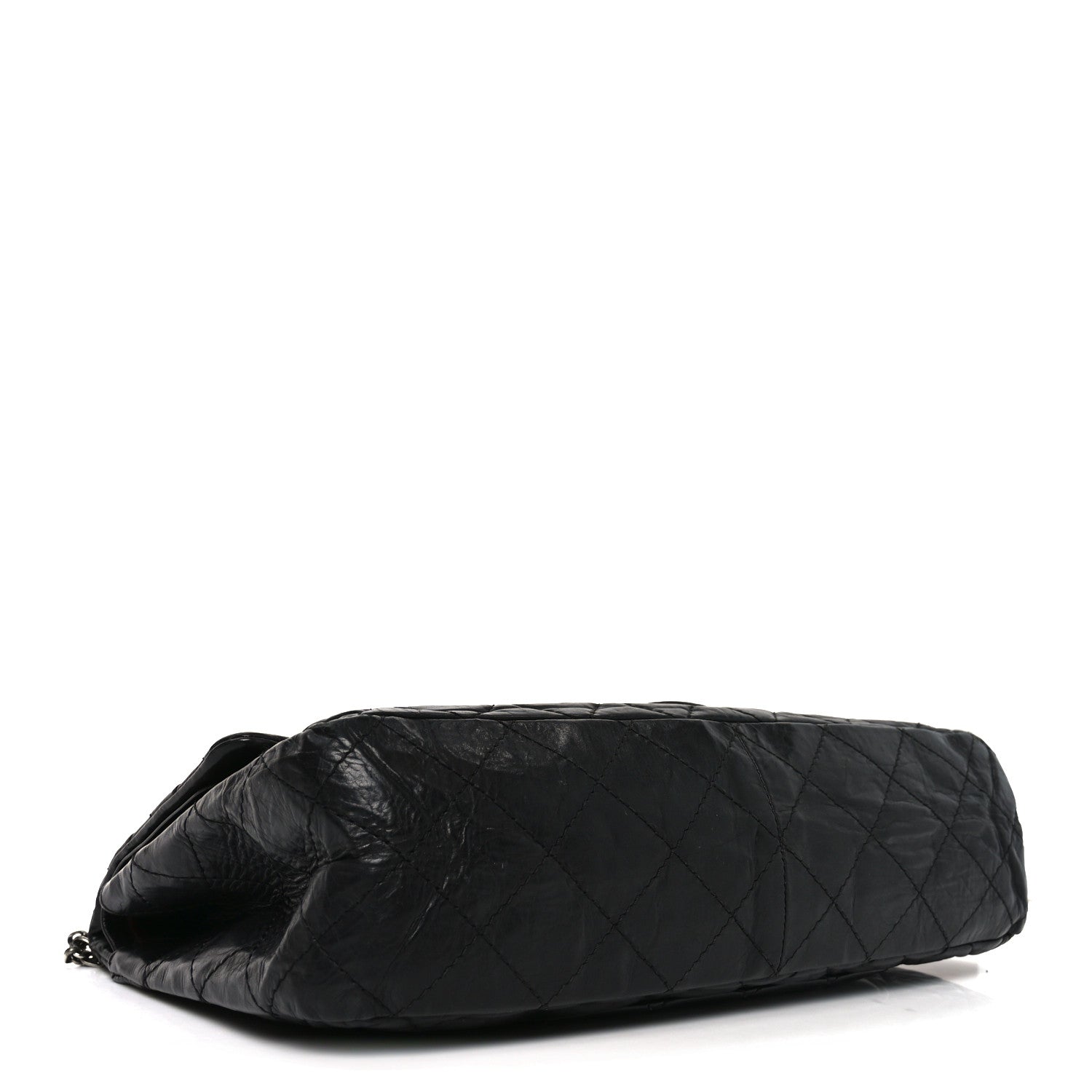 Chanel Aged Calfskin Quilted 2.55 Reissue 226 Flap Black