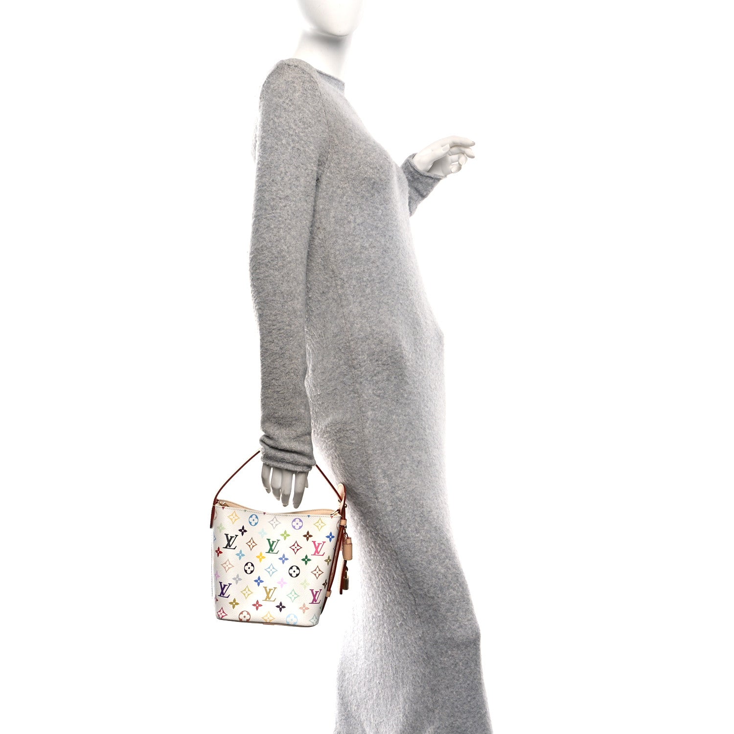 Louis Vuitton LV X TM Monogram Multicolor All In BB White