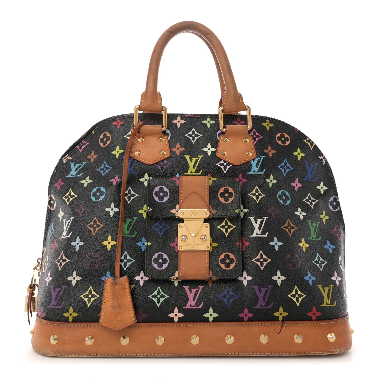 Louis Vuitton Monogram Multicolor Alma GM Black