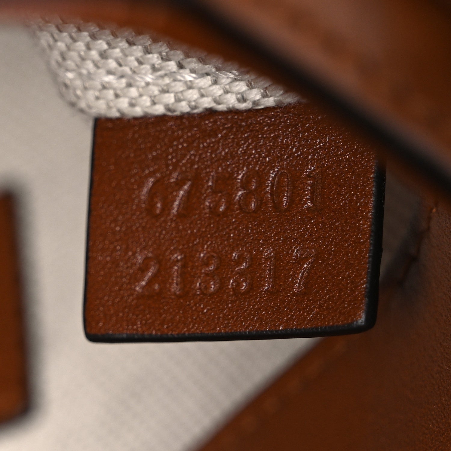 Gucci New Canvas Charisma Calfskin Crystal GG Monogram Mini Horsebit 1955 Shoulder Bag Camel Ebony