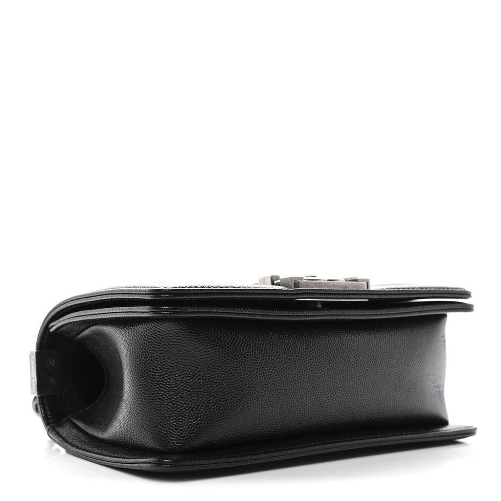 Chanel Caviar Quilted Small Boy Flap Black