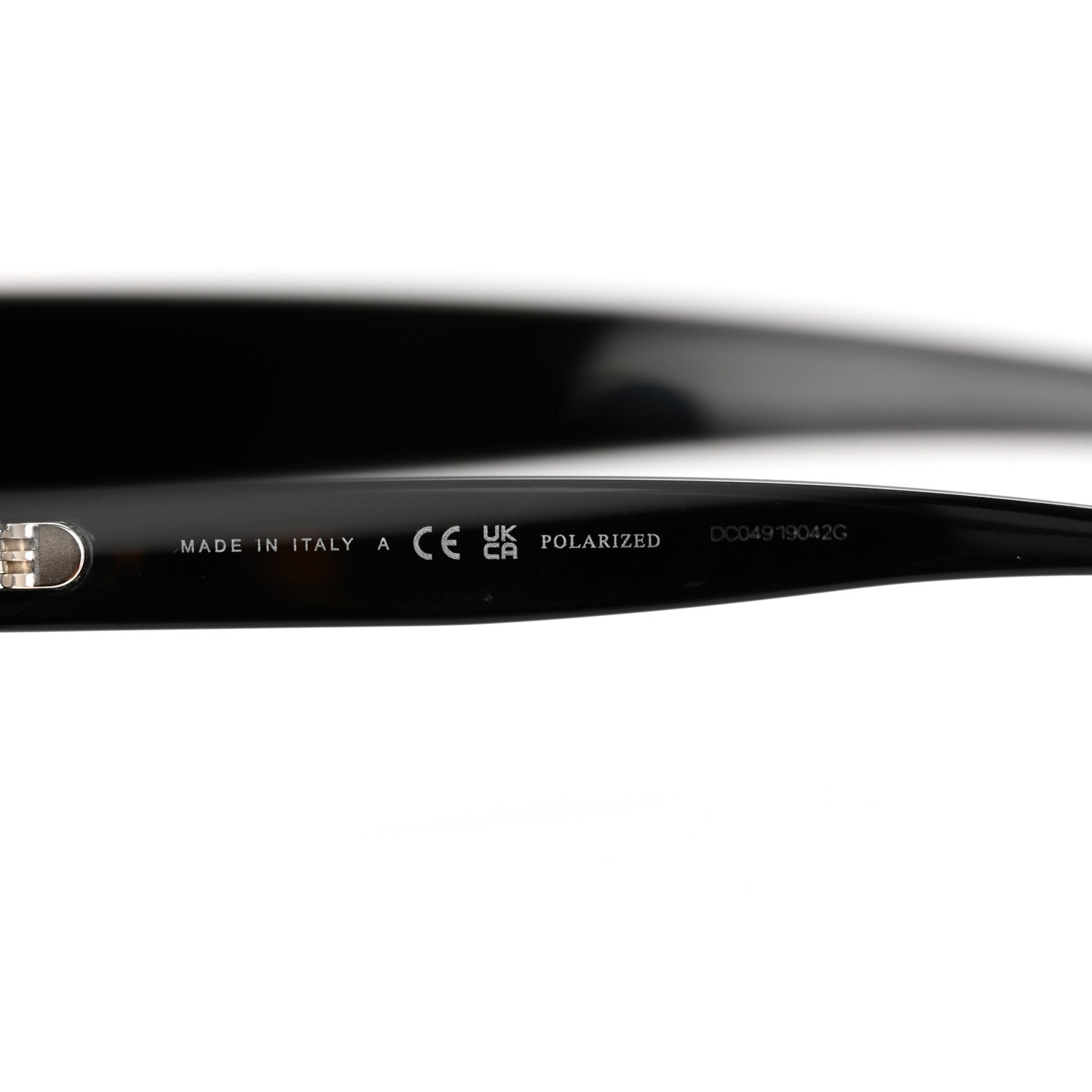 Acetate Polarized Square Sunglasses 5417-A Black