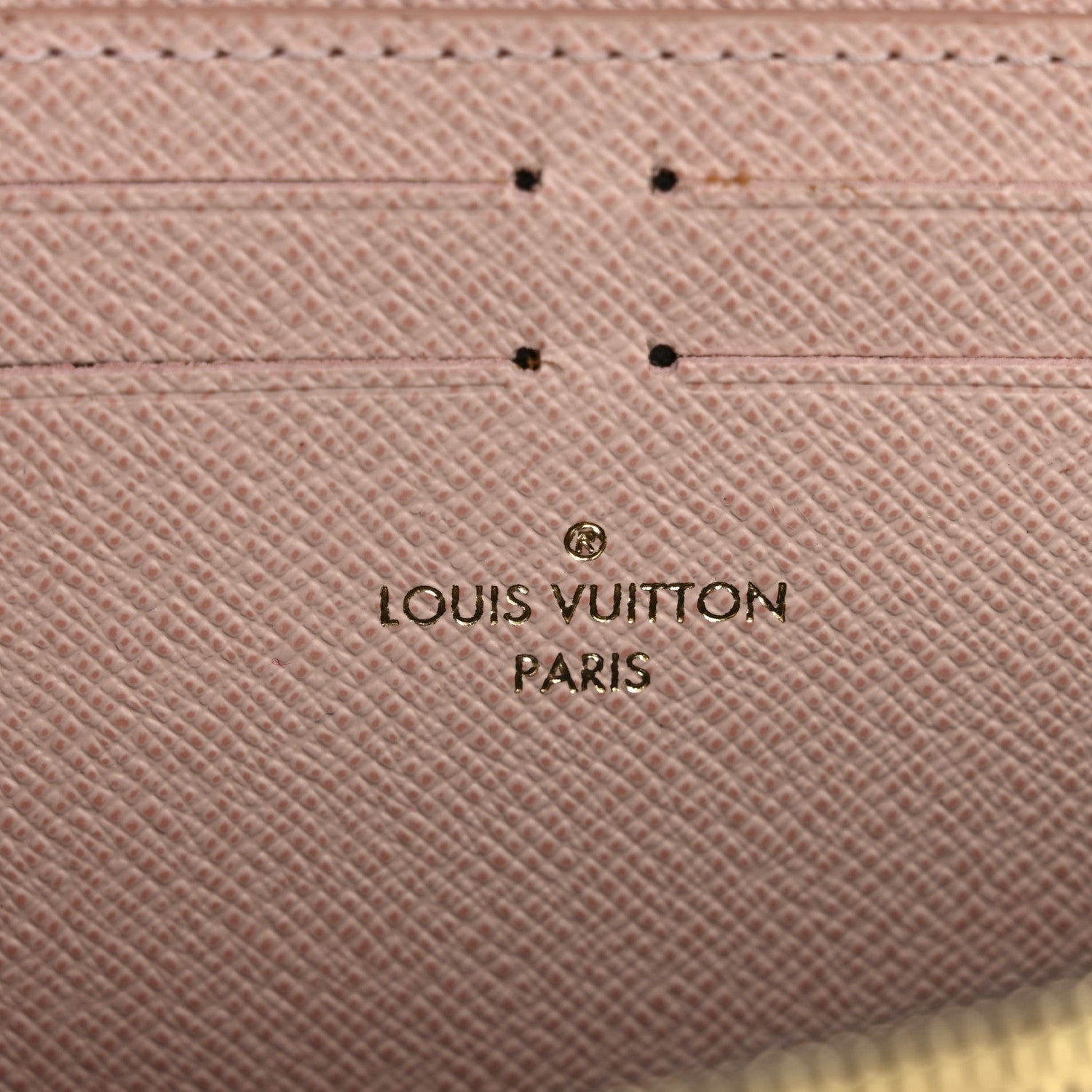Louis Vuitton Monogram Clemence Wallet Rose Ballerine