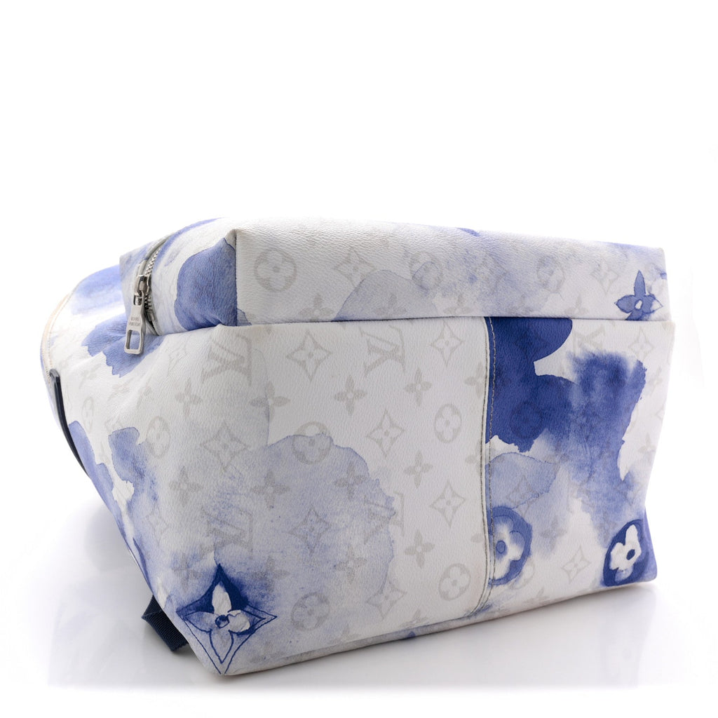 Louis Vuitton Monogram Watercolor Discovery Backpack Blue