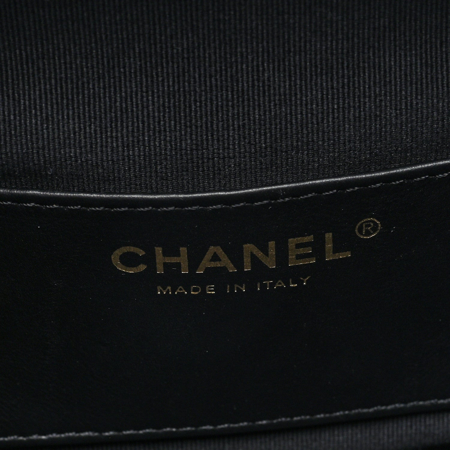Chanel Caviar Quilted Small Round Vanity With Chain  Black