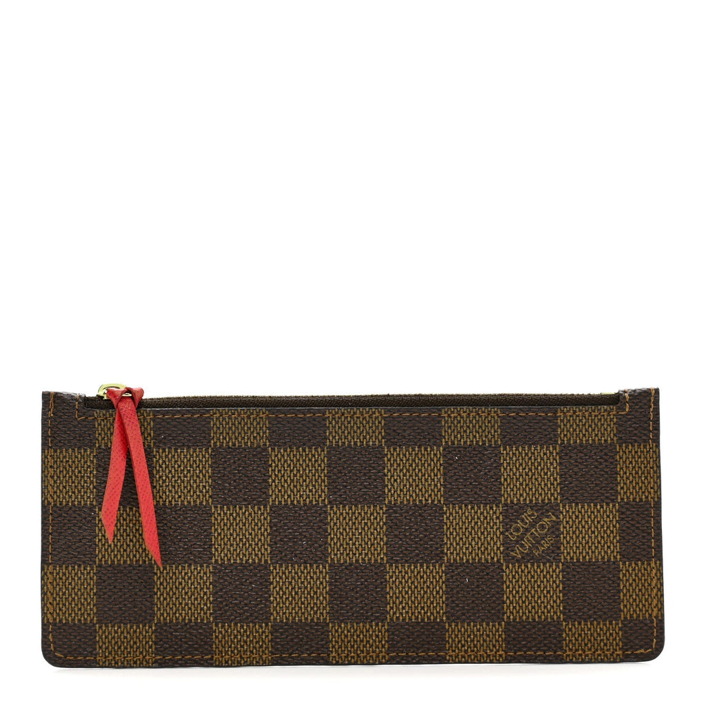 Louis Vuitton Damier Ebene Josephine Wallet Zippered Insert