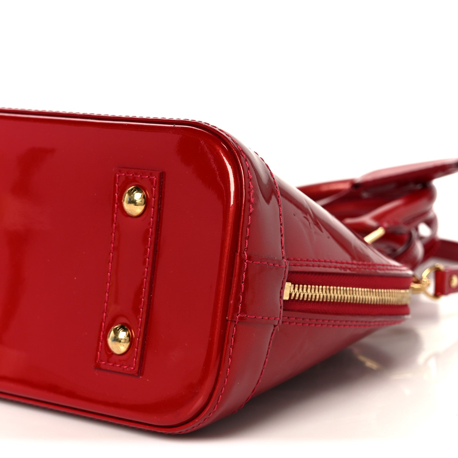 Louis Vuitton Vernis Alma BB Pomme D'Amour