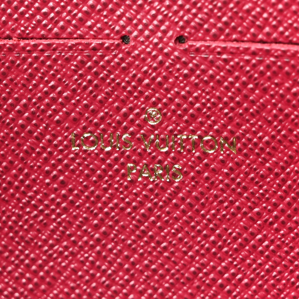 Louis Vuitton Monogram Clemence Wallet Fuchsia