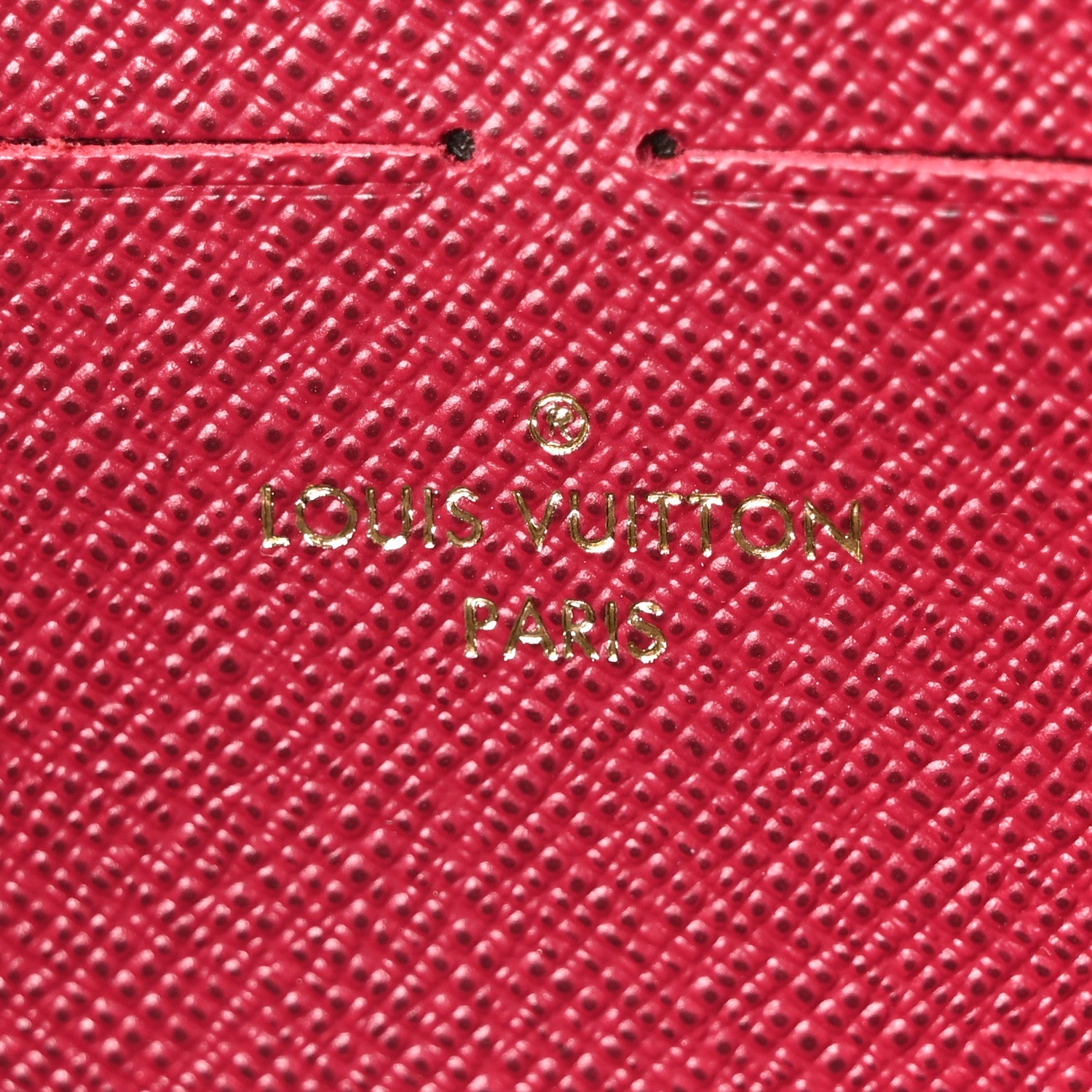 Louis Vuitton Monogram Clemence Wallet Fuchsia