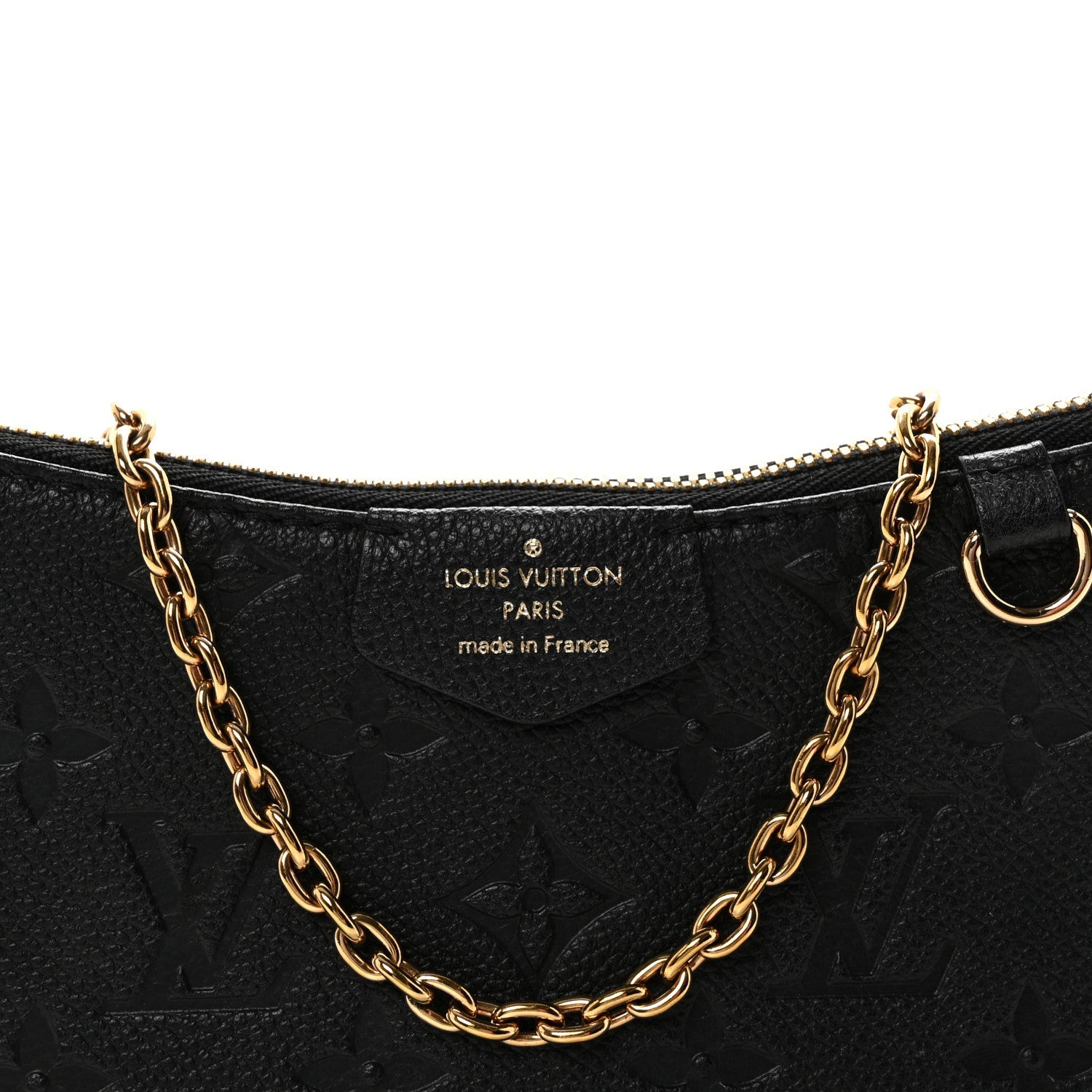 Louis Vuitton Empreinte Easy Pouch On Strap Black