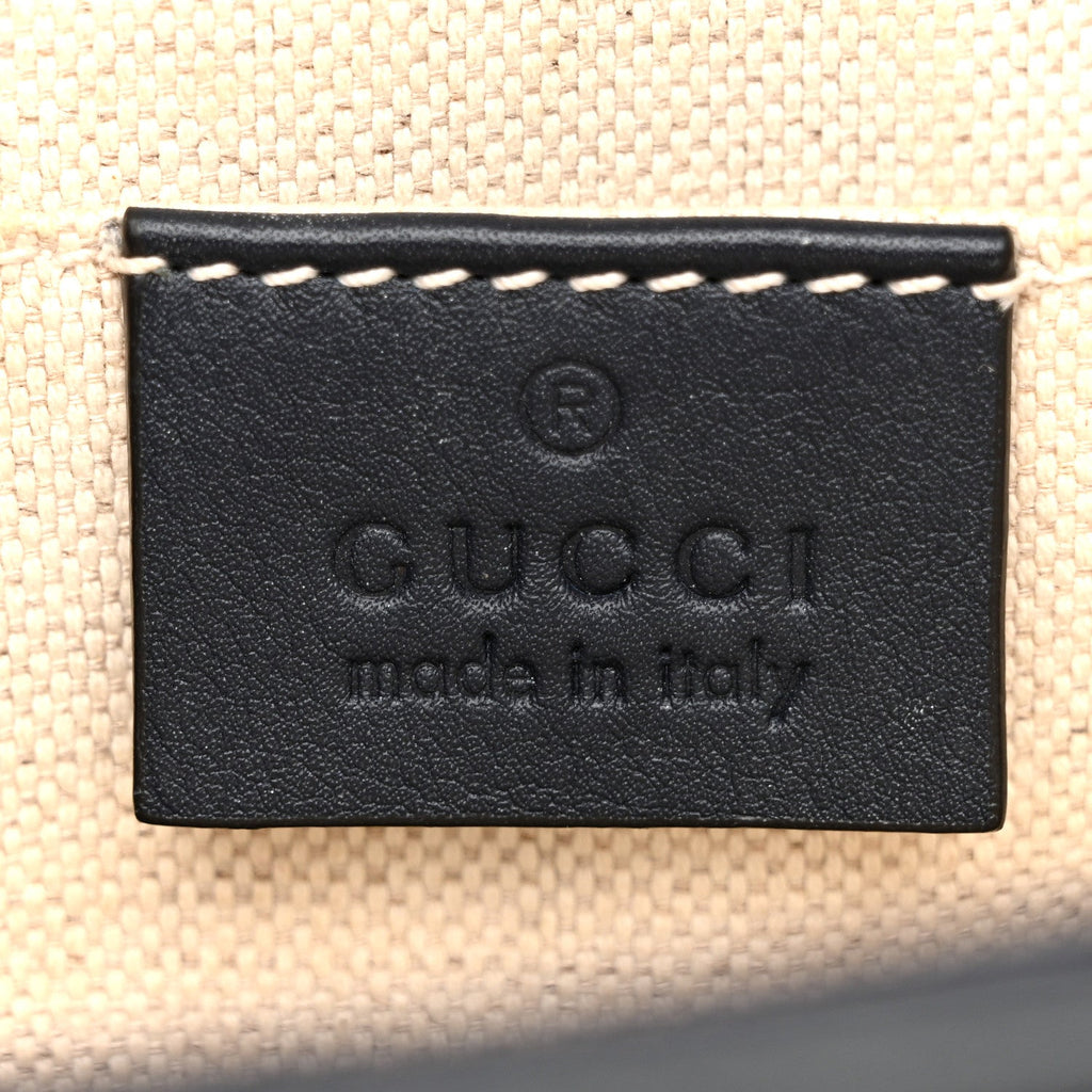 Gucci Moon Calfskin Web Medium Dionysus Bamboo Top Handle Bag Blue Emerald Hibiscus Red