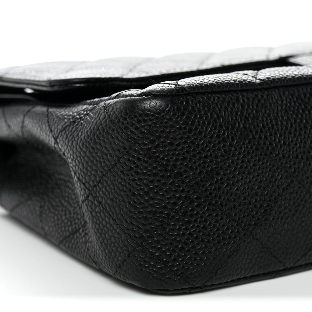 Chanel Caviar Quilted Medium Double Flap Black