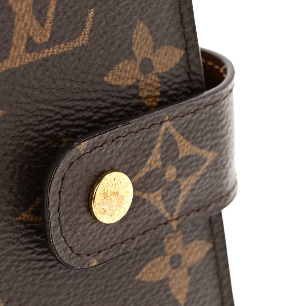 Louis Vuitton Monogram Medium Ring Agenda Cover