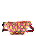 Gucci GG Supreme Monogram Childrens Strawberry Print Belt Bag Multicolor
