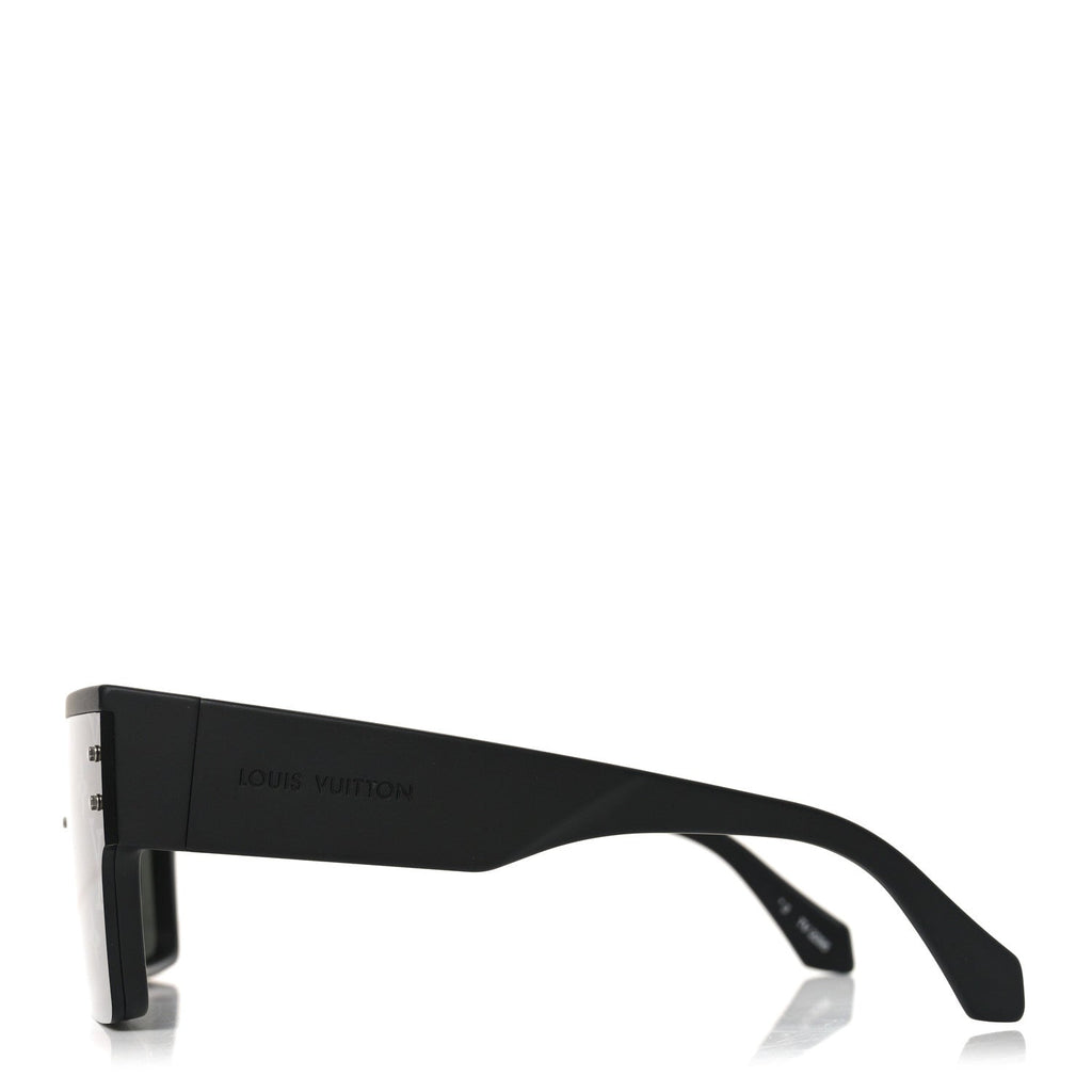 Louis Vuitton Acetate Monogram Waimea Z1583W Sunglasses Black