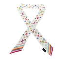 Louis Vuitton LV X TM Silk Monogram Multicolor BB Bandeau White
