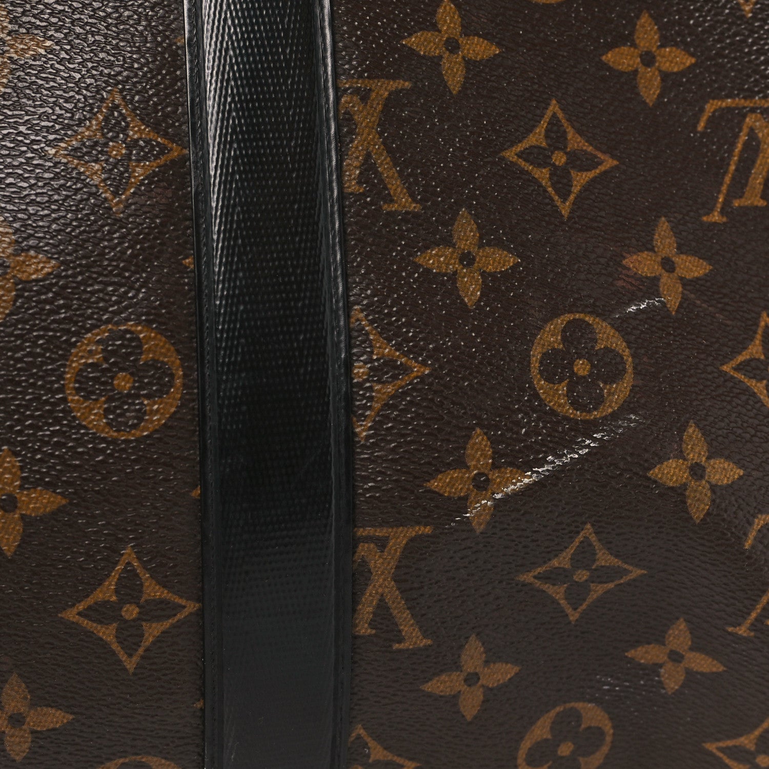 Louis Vuitton Monogram Waterproof Keepall Bandouliere 55