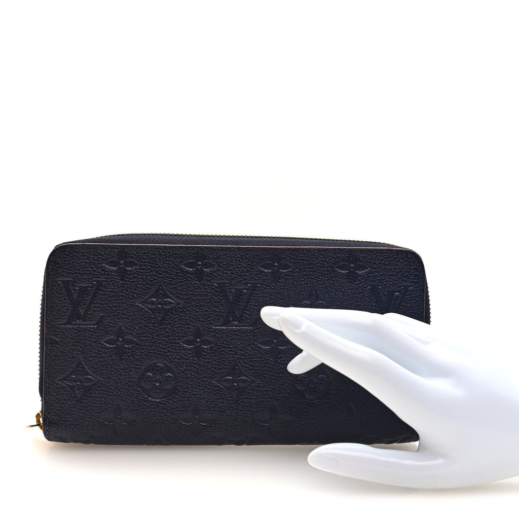 Louis Vuitton Empreinte Zippy Wallet Marine Rouge