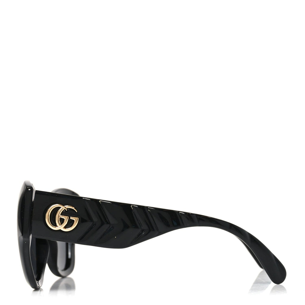 Gucci Acetate GG Butterfly Sunglasses GG0808S Black