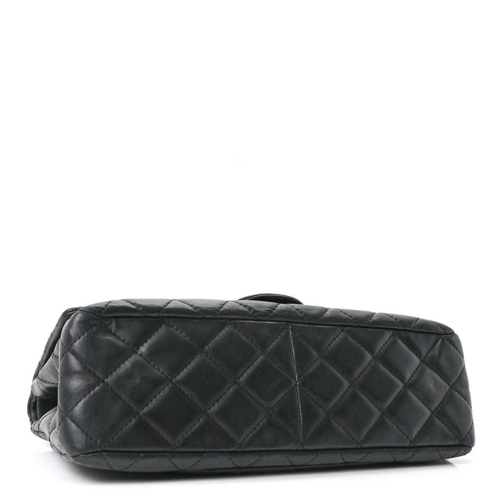 Chanel Calfskin Quilted 2.55 Paris Shanghai China Doll Reissue 227 Flap Black