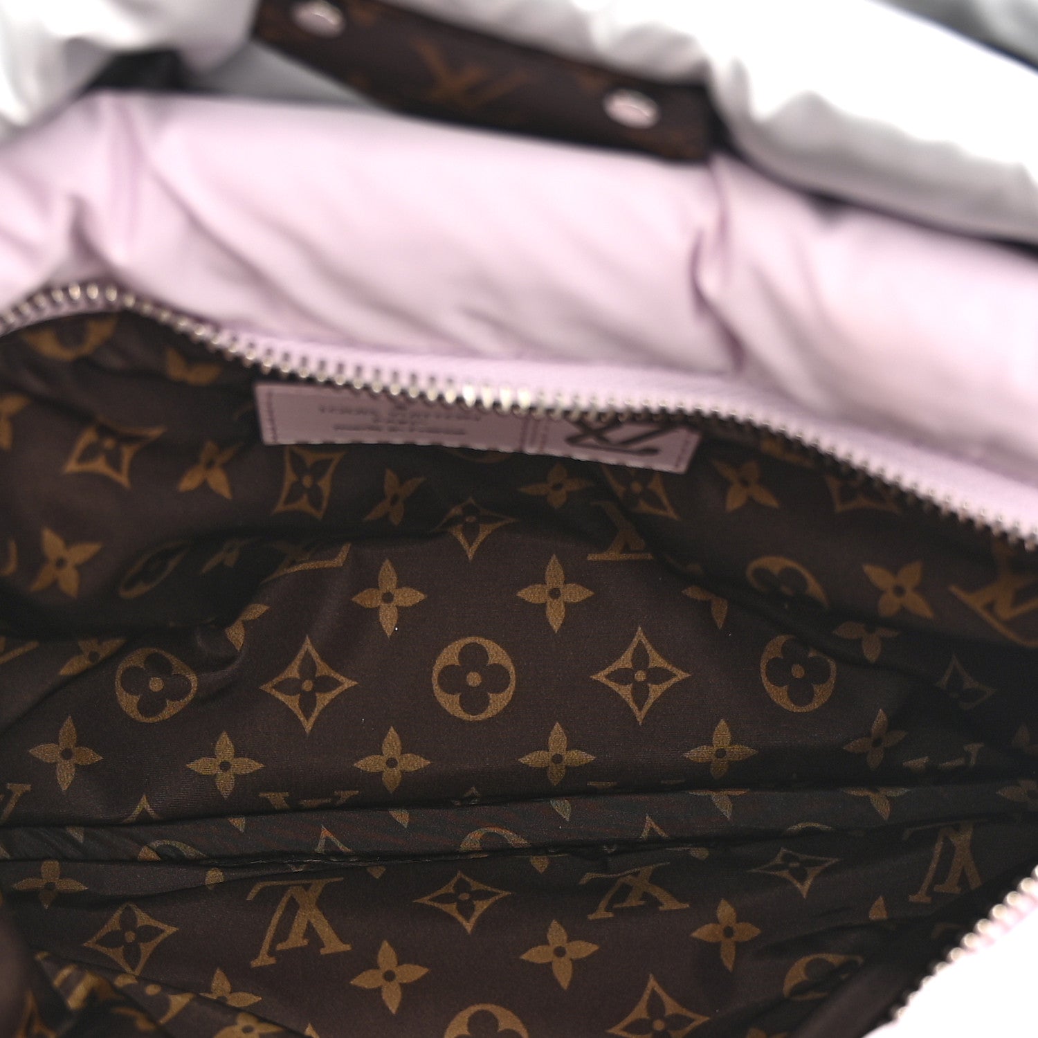 Louis Vuitton Econyl Monogram Pillow Maxi Multi Pochette Accessories Silver Pale Pink