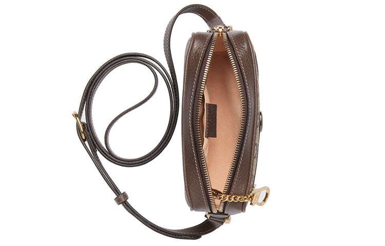 GUCCI Ophidia Series Bag MIni-Size Brown 'Cream' 517350-96IWS-8745