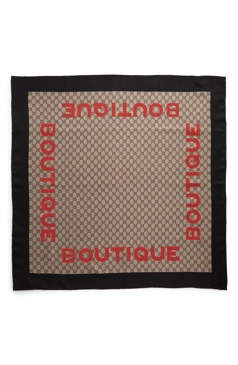 Gucci Boutique Square Scarf