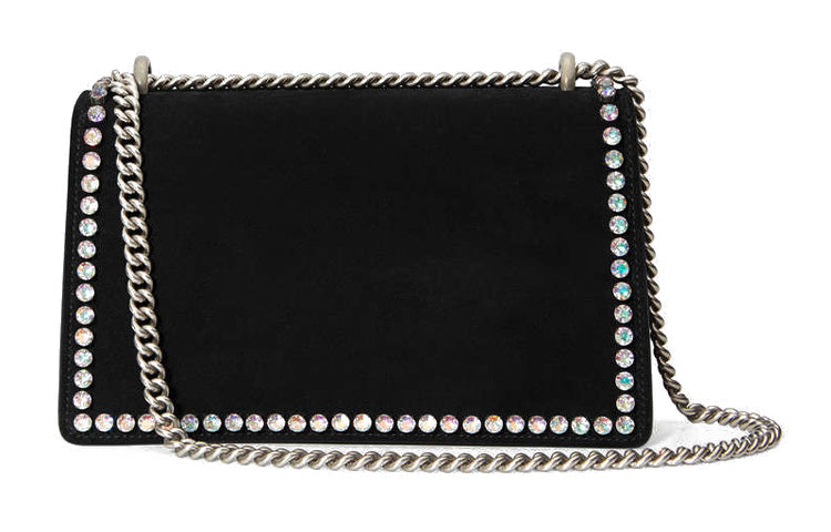 (WMNS) GUCCI Dionysus Series Leather Snake Decoration Single Shoulder Bag Black 400249-CXZFN-8143
