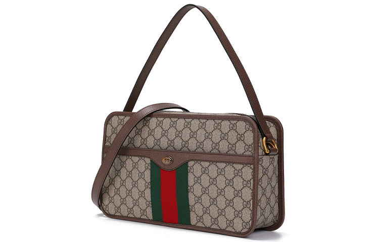 GUCCI Synthetic canvas Single Shoulder Bag MiddleEbony 598139-96IWT-8745