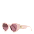 Gucci Acetate GG Cat Eye Sunglasses GG0809S Pink