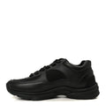 Lambskin Fabric CC Sneakers 39 Black