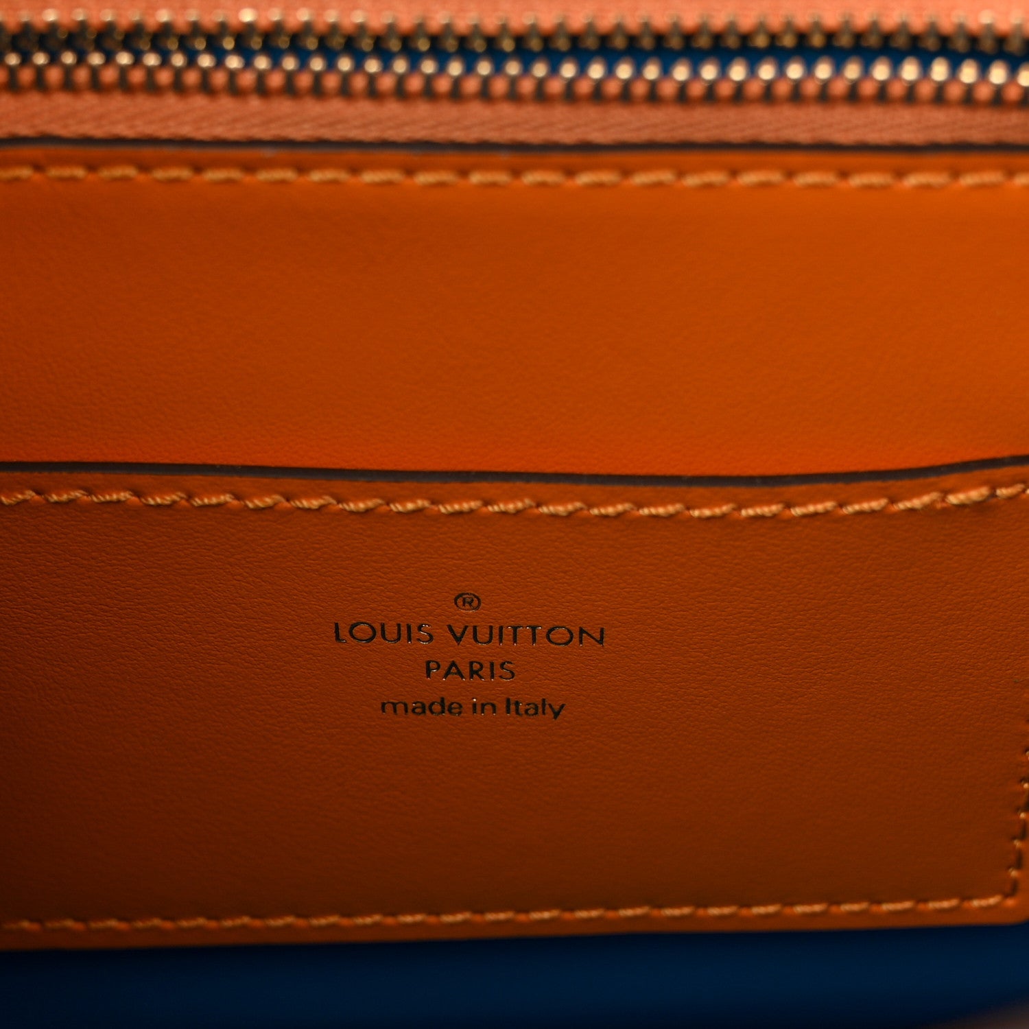 Louis Vuitton Smooth Calfskin LV Pont 9 Summer Gold