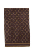 Louis Vuitton Brown Monogram Scarf