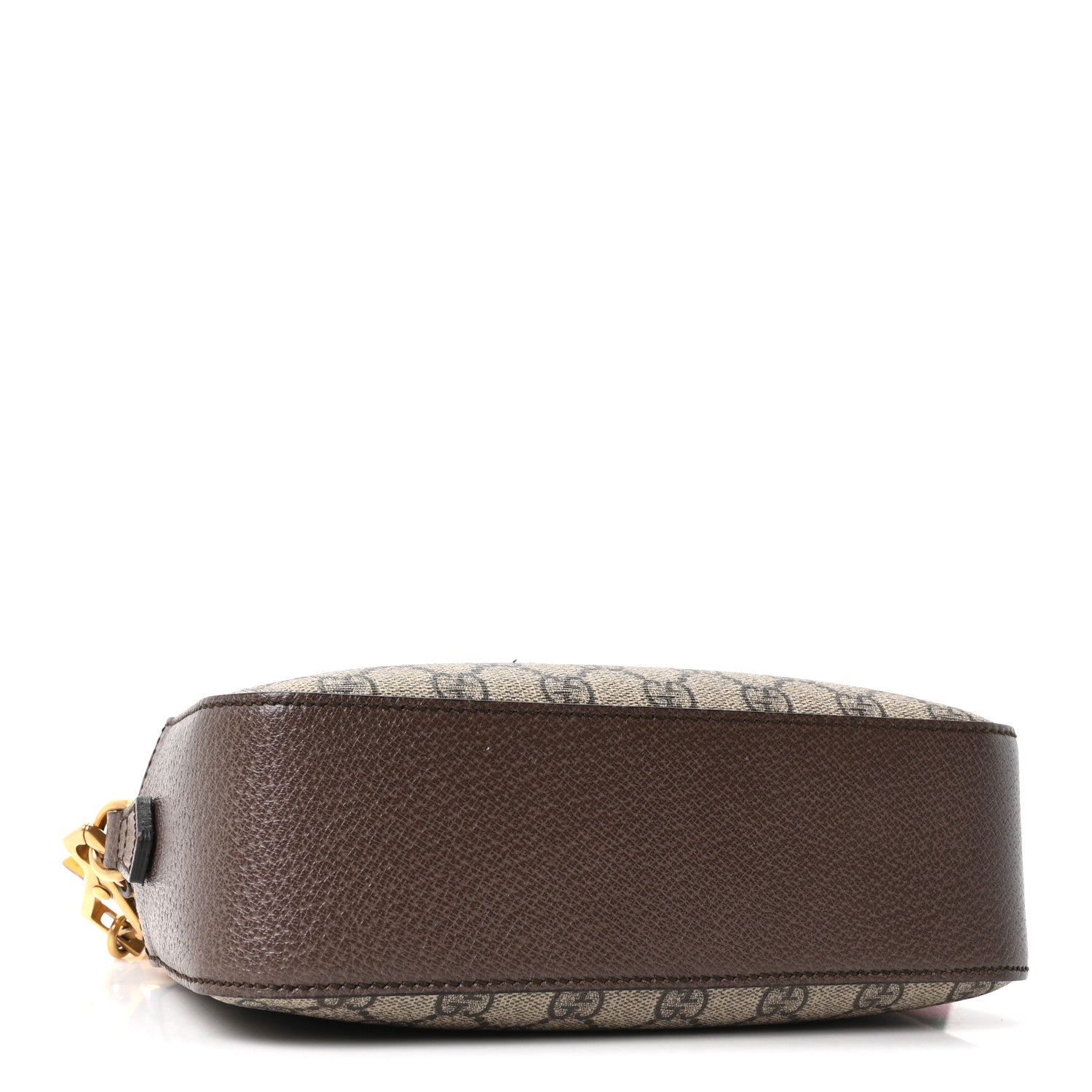 Gucci GG Supreme Monogram Web Neo Vintage Shoulder Bag Beige New Acero Crop